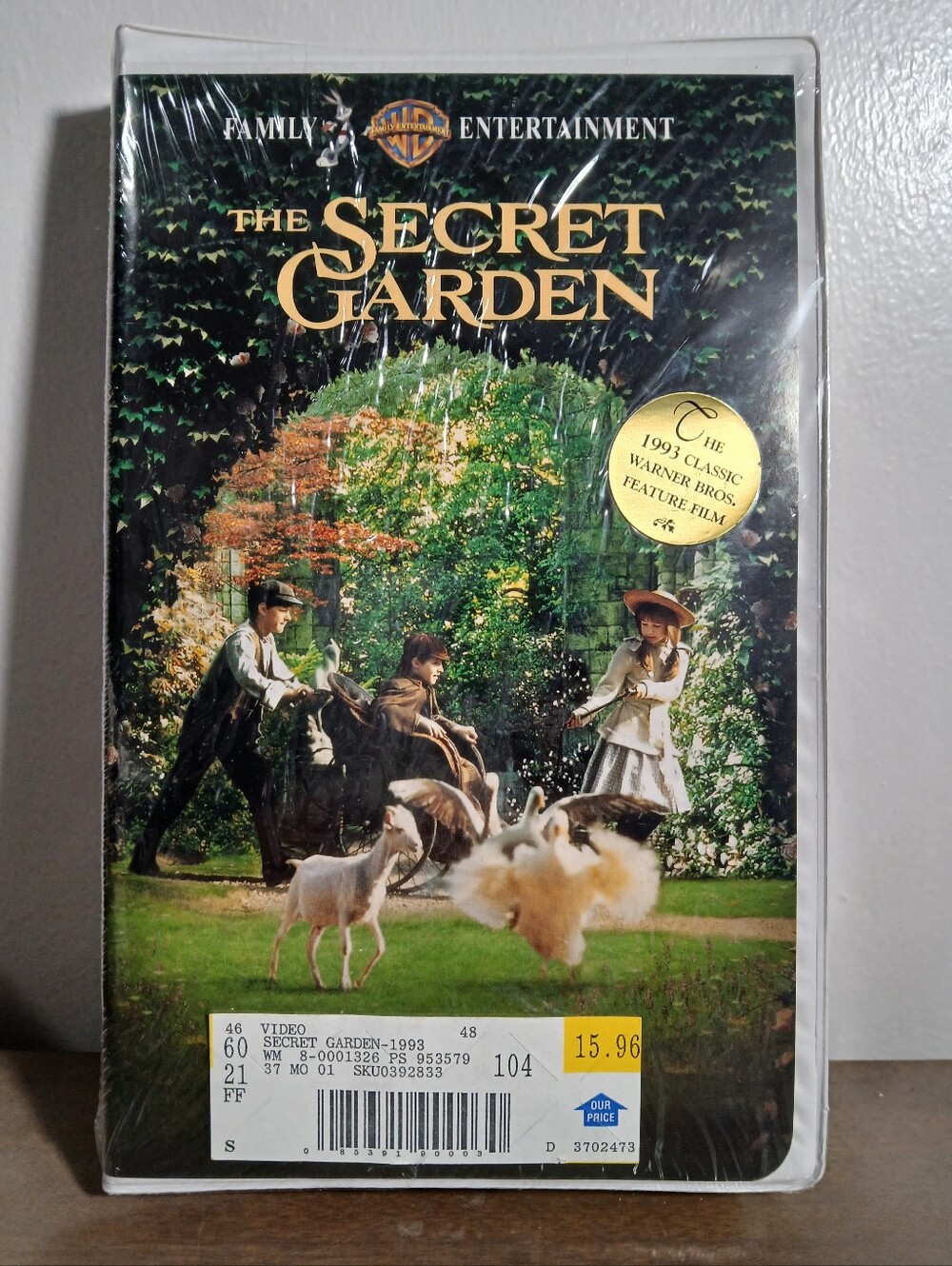 The Secret Garden VHS, 1993 Clamshell Case New Sealed